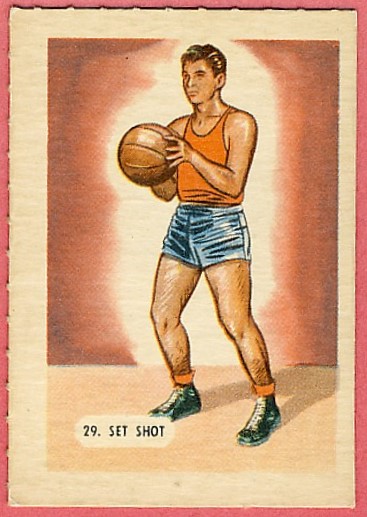 40K 1940s Kelloggs All-Wheat Basketball 2-29 Set Shot